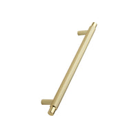 Brushed Gold "Manor" Knurled Cabinet Knobs and Drawer Pulls Euro • Knobs