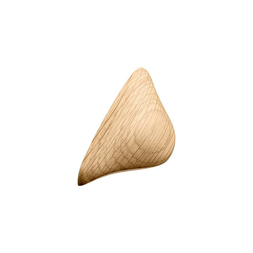 Lacquered Oak "Manta" Wood Drawer Handles Euro • Knobs