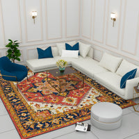 Premium Hand-Tufted Rug Made of 100% Wool  - Maras Palace - 8x10 Feet