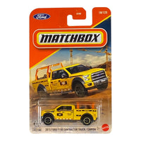 Matchbox 2015 Ford F150 Contractor Truck