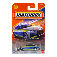 Matchbox 2023 BMW i4 Police Sedan | 2025 Matchbox Series 80/125