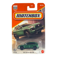 Green Matchbox 2023 Toyota RAV4 TRD 30/125
