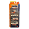 Matchbox MBX Rescue 5 Pack Vehicles Set