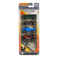 Matchbox Top Gun Maverick 5 Pack Vehicles