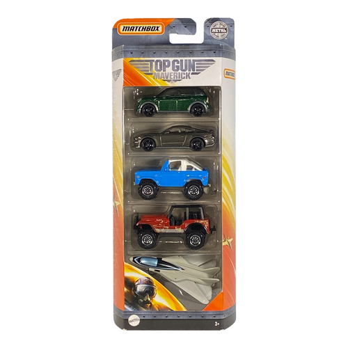 Matchbox Top Gun Maverick 5 Pack Vehicles