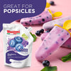 Mazzoni Blueberry Fruit Puree, 100% Fruit, No Sugar Added 1 kg (2.2 lb)