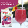 Mazzoni, Forest Berries Fruit Puree, 100% Fruit, No Sugar Added 1 kg (2.2 lb)