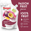 Mazzoni Passion Fruit Puree, 100% Pure Fruit, No Sugar Added 1 kg (2.2 lb)