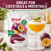 Mazzoni Passion Fruit Puree, 100% Pure Fruit, No Sugar Added 1 kg (2.2 lb)