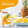 Mazzoni Pineapple Fruit Puree, 100% Fruit, No Sugar Added, 1 kg ( 2.2 lb)