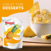 Mazzoni Pineapple Fruit Puree, 100% Fruit, No Sugar Added, 1 kg ( 2.2 lb)