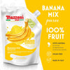 Mazzoni Banana Fruit Puree, 100% Fruit, No Sugar Added 1 kg (2.2 lb)