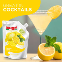 Mazzoni Lemon Fruit Juice, 100% Fruit , No Sugar Added 2.2 lb