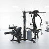 Megatron Corner Gym - Muscle D Fitness - Leg Extension/Leg Curl - Cable Fly - Functional Column - Chest Press - Seated Row - Lat Pulldown