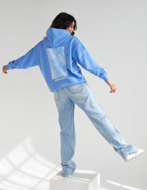 Miracles Blue Unisex Hoodie