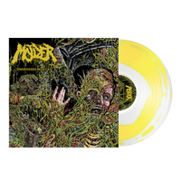 Molder - Engrossed In Decay - Bone White w/Yellow Swirl LP