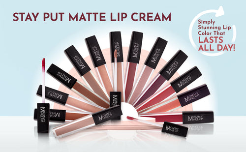 Audrey Stay Put Matte Lip Cream | Stunning Kiss-Proof Lipstick Mommy Makeup