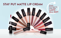 Sienna Stay Put Matte Lip Cream | Stunning Kiss-Proof Lipstick