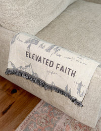 Mountainscape Throw Blanket