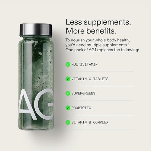 AG1 Athletic Greens 12.7 oz 360g Powder Supplement pack of 2