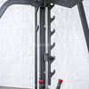 Excel Vertical Leg Press - Muscle D Fitness - Plate Load Leg Press - Adjustabe Back Pad - Weight Storage Pegs - Safety stops