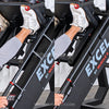 Excel Linear Hack/Leg Press - Muscle D Fitness - Plate Load Hack Squat Combo - Weight Storage Pegs - Adjustable Foot Plate / Back Pad