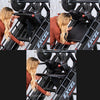 Excel Linear Hack/Leg Press - Muscle D Fitness - Plate Load Hack Squat Combo - Weight Storage Pegs - Adjustable Foot Plate / Back Pad