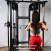 Muscle D Fitness 88" Dual Adjustable Pulley – Compact Cable Machine