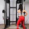Muscle D Fitness 88" Dual Adjustable Pulley – Compact Cable Machine