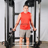 Muscle D Fitness 88" Dual Adjustable Pulley – Compact Cable Machine