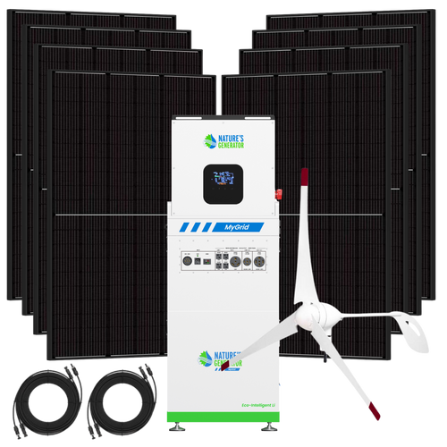 MyGrid 10K Solar and Wind Generator for Home