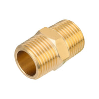 30 Pcs 3/8" Male NPT Brass Hex Connector