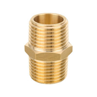 30 Pcs 1/2" Male NPT Brass Hex Connector