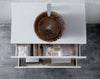 Narcist Brown Marble Vessel Sink High-Gloss Polished (D)16" (H)6.5"