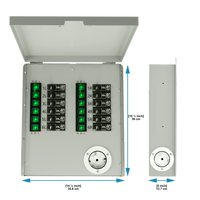 12-Circuit 120/240V 50A Non-Automatic Transfer Switch