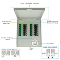 12-Circuit 120/240V 50A Non-Automatic Transfer Switch