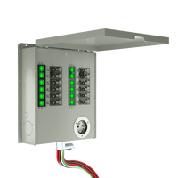 12-Circuit 120/240V 50A Non-Automatic Transfer Switch