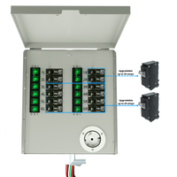 12-Circuit 120/240V 50A Non-Automatic Transfer Switch