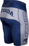 Nevada University Wolf Pack Men's Cycling Shorts (S, M, L, XL, 2XL)