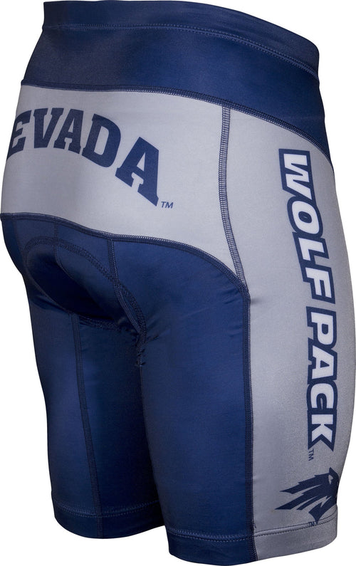 Nevada University Wolf Pack Men's Cycling Shorts (S, M, L, XL, 2XL)