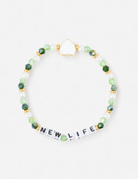 New Life Letter Bracelet