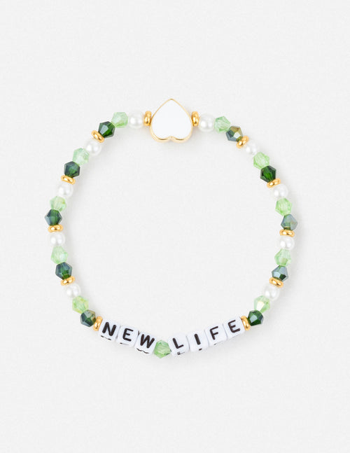 New Life Letter Bracelet