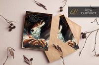 Endless Dance in the Father's Hands - Brunette Version Greeting Card