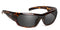 Polarized Gray / No Bifocal/Reader (Plano) ($90) / Tortoise