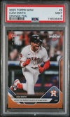 Graded 2025 Topps Now Cam Smith #9 Orange Foil /25 Rookie RC Baseball Card PSA 9 Mint