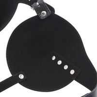 Faux Leather Sculpted Push-Up Bralette Bra Top