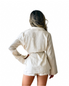 Blazer Top - Linen