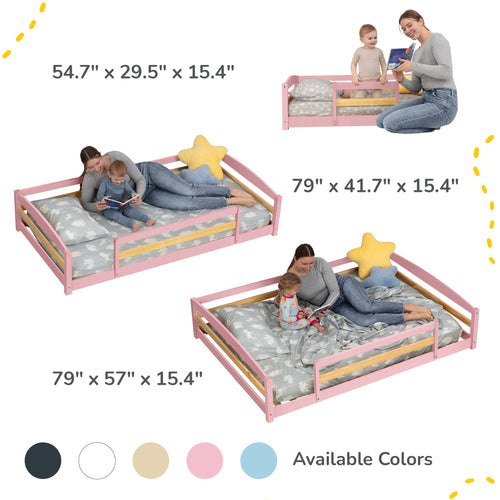 Floor Bed - Crib Size Ocodile.com