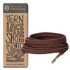 Brown Flat Elastic Stretch Shoe Laces The Original Stretchlace