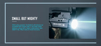 OLIGHT BALDRSBK Baldr S Rail Mounted Light 800 Lumens